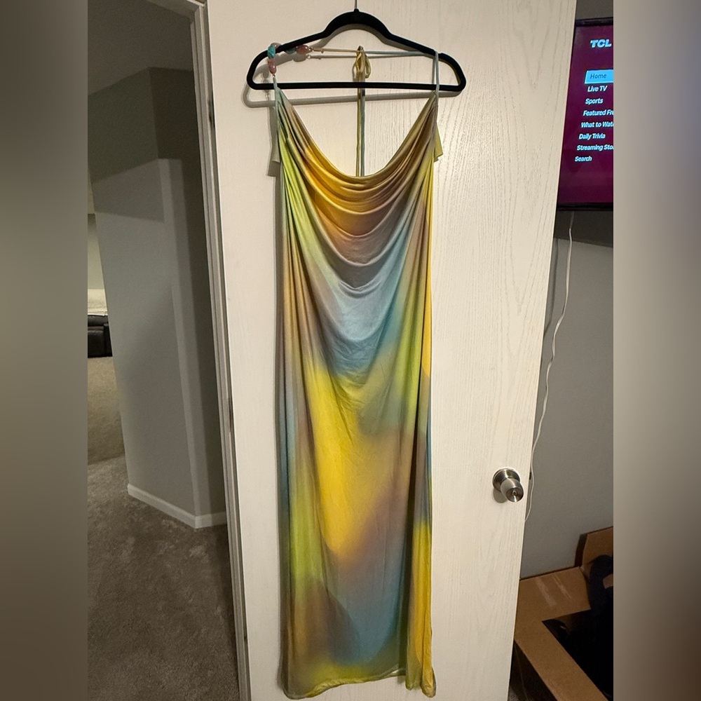 Fashion Nova Multicolor Maxi Dress